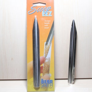 Bead Scoop, Beadsmith Scoopeez Tool, Pick Up, Organize, Sort