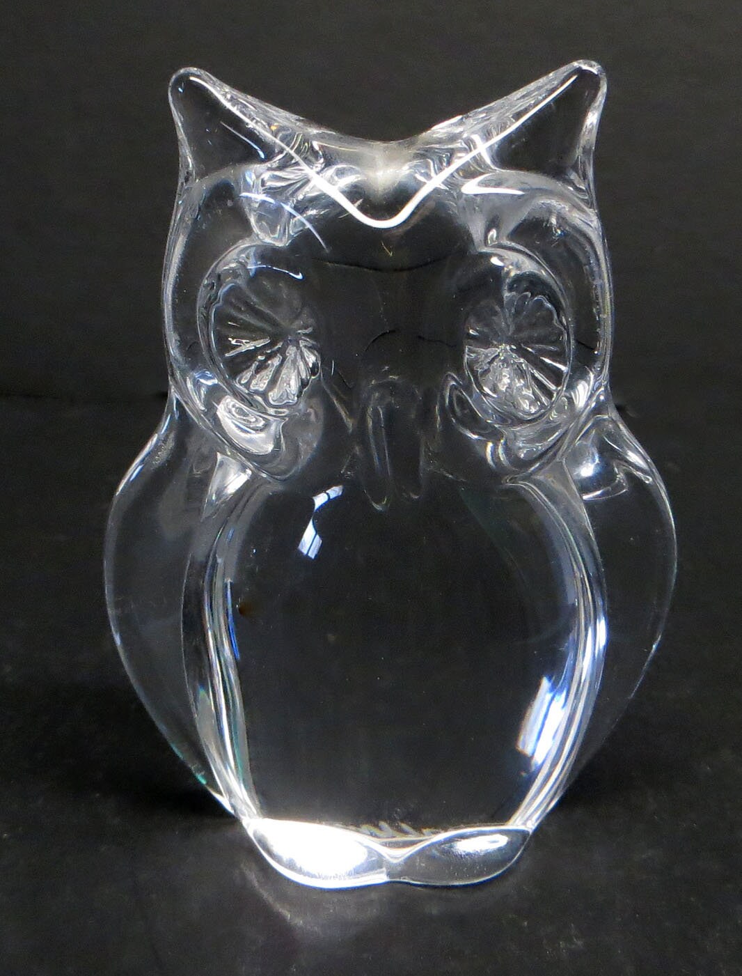 Daum France クリスタルガラス　フクロウ Daum France クリスタルガラス フクロウ