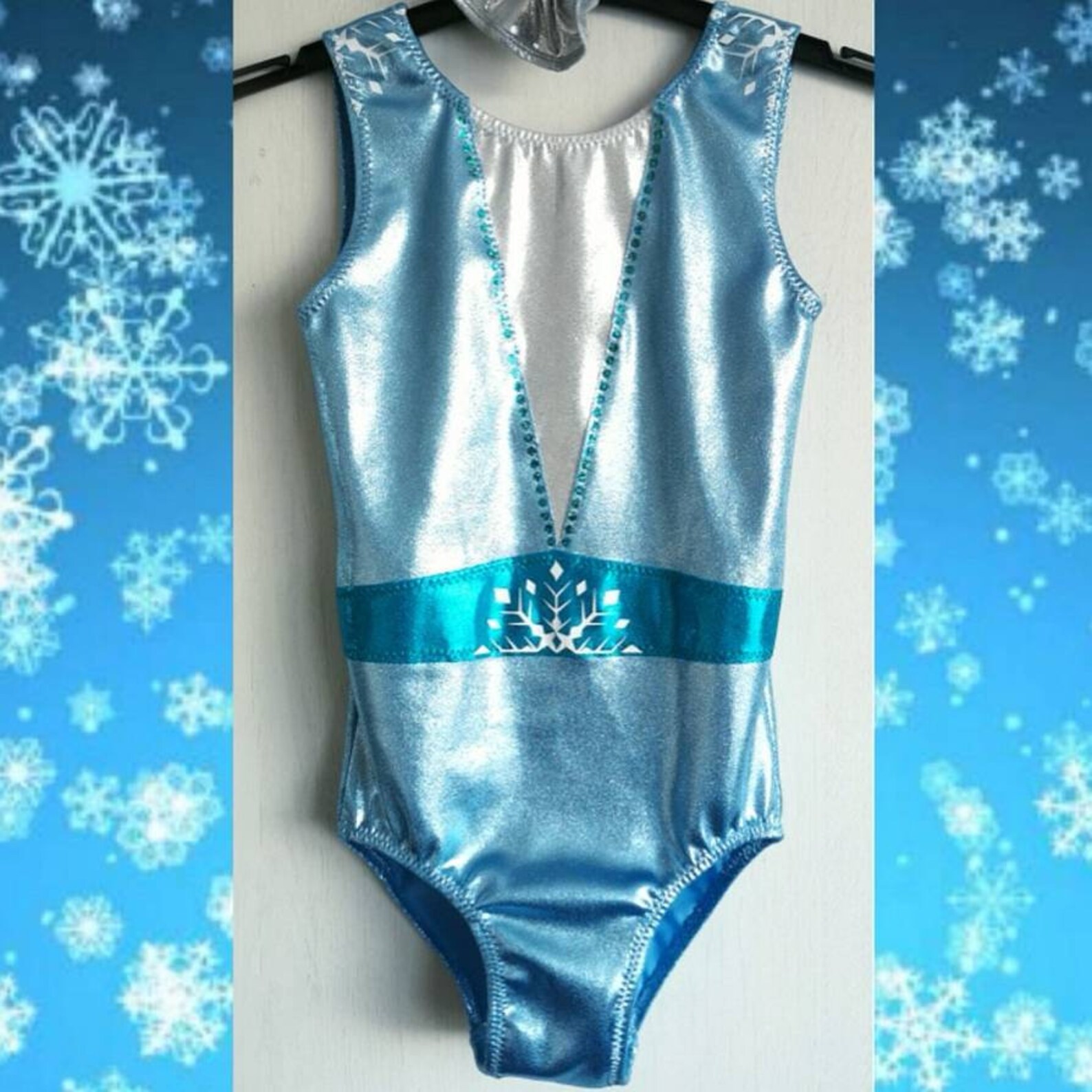 Frozen 2 inspired leotard Elsa Etsy