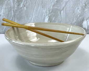 Hakeme Collection - White Ramen Bowl