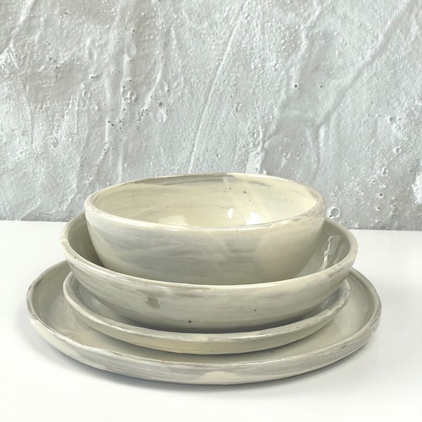 Japandi Dinnerware Set - Etsy