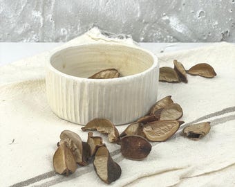 Fluted Collection - White Ramekin