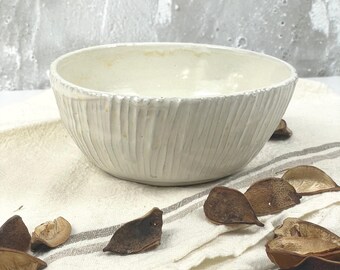 Hakeme Collection - White Cereal Bowl