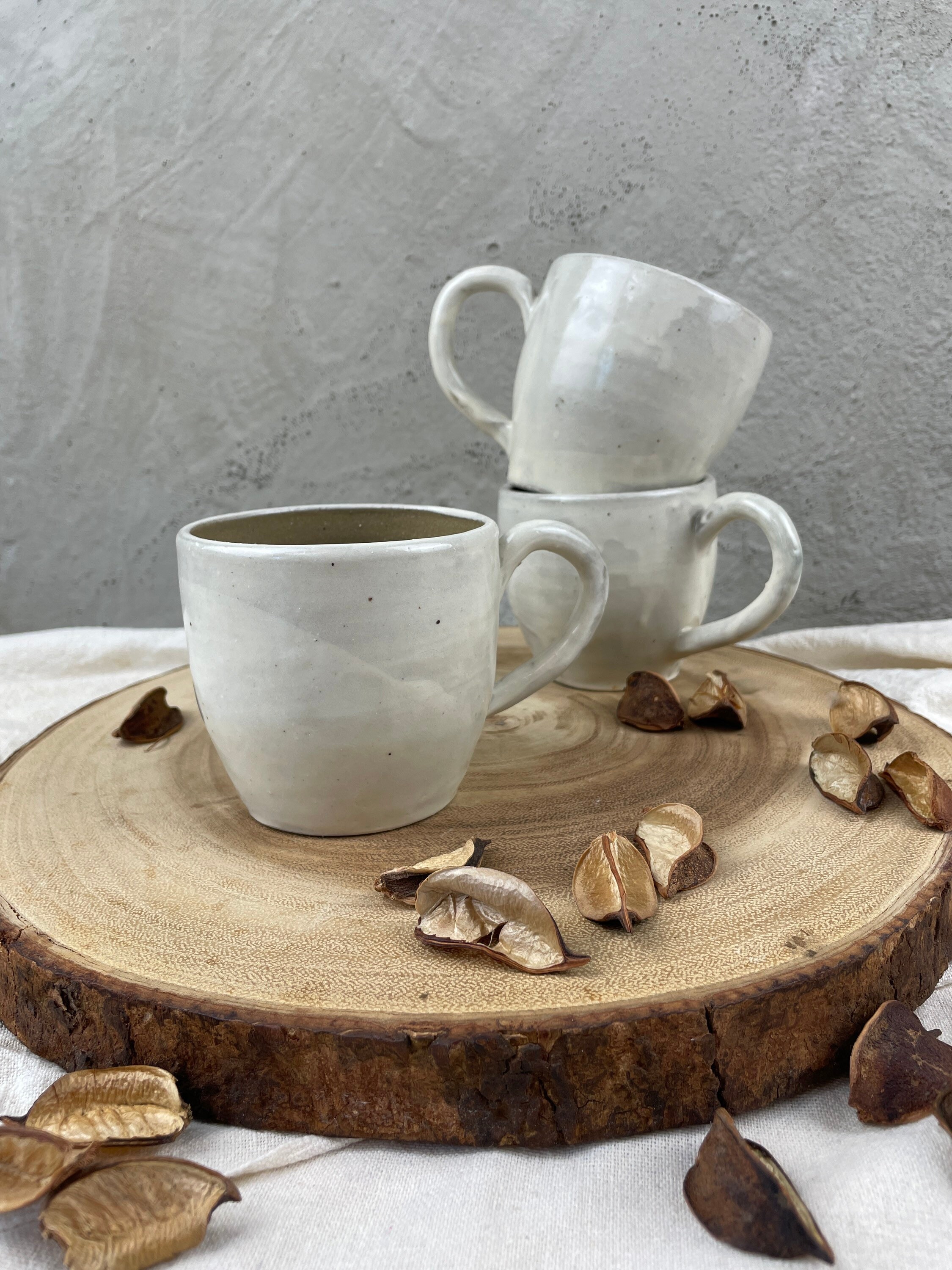 Nordic Minimalist Ceramic Plump Mug