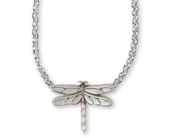 Dragonfly Jewelry Sterling Silver Handmade Dragonfly Pendant DY1-SP