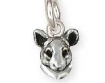 Sterling Silver Chinchilla Charm Jewelry  CL9-C