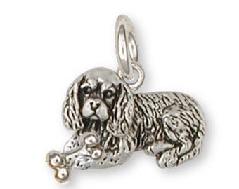 Cavalier Jewelry Cavalier King Charles Spaniel Charm  - CV6-C2