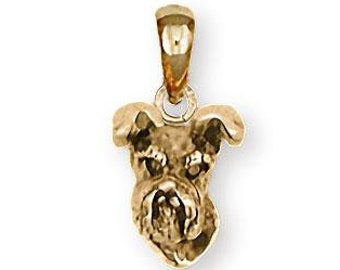 Schnauzer Jewelry Schnauzer Pendant Jewelry 14k Gold Handmade | Etsy