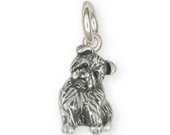 Yorkie Puppy Ring Jewelry Sterling Silver Handmade Dog Ring YK36-R 