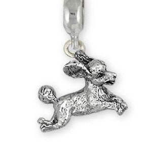 Poodle Jewelry Sterling Silver Handmade Poodle Charm Slide This Charm Will Fit A Pandora® Slide Bracelet PD232X-PNS