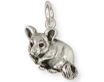 Sterling Silver Chinchilla Charm Jewelry  CL5-C