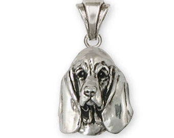 Basset Hound Jewelry Basset Hound Pendant Jewelry Sterling Silver Handmade Dog Pendant BAS3-P