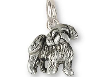 Shih Tzu Jewelry Shih Tzu Charm Handmade Sterling Silver Dog Jewelry SZ27-C