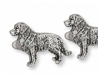 Golden Retriever Jewelry Golden Retriever Cufflinks Jewelry Sterling Silver Handmade Golden Retriever Cufflinks GR11-CL