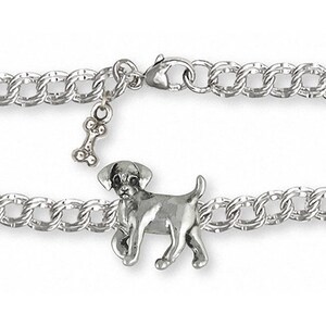 Labrador Retriever Bracelet Jewelry Sterling Silver Handmade Dog Bracelet LB12-BR