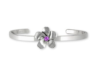 Forget Me Not Jewelry Sterling Silver Handmade Forget Me Not Birthstone Charm FMN1-SC