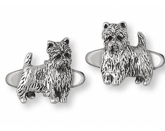 Art Dog Ltd West Highland White Terrier Cufflinks and Tiepin Photo-Jewelry Box Jewelry for Men