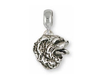 Chow Chow Charm Jewelry Sterling Silver Handmade Dog Charm C02-C