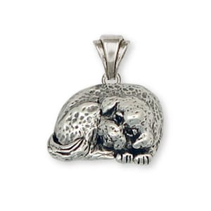 Bichon Jewelry Bichon Frise Pendant Jewelry Sterling Silver Handmade Dog Pendant BF7-P