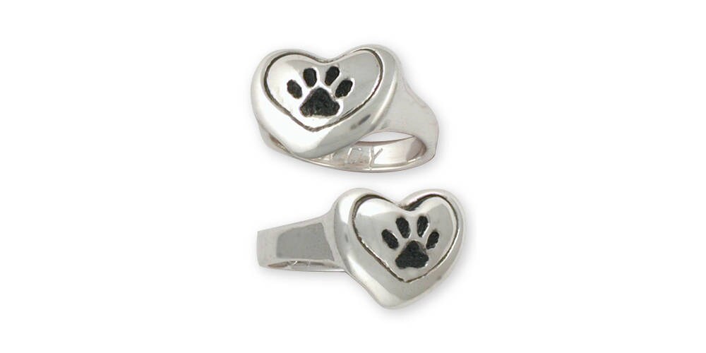 Dog Paw Jewelry Dog Paw Ring Jewelry Sterling Silver Handmade Etsy UK