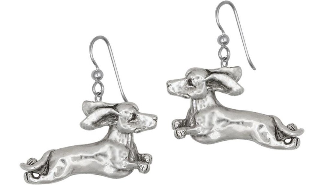 Anello Bassotto In Argento Sterling 925, Con Orecchio Ramato A Mano, Il Regalo Perfetto Per Lei Come Gioiello Regolabile Con Cane, Argento Sterling - Foto 12