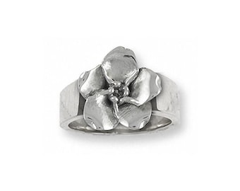 Forget Me Not Ring Jewelry Sterling Silver Handmade Flower Ring