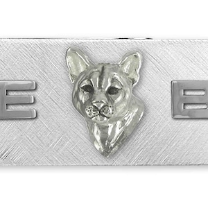 Cougar Jewelry Sterling Silver And Stainless Steel Handmade Mountain Lion Money Clip COU3H-INMC