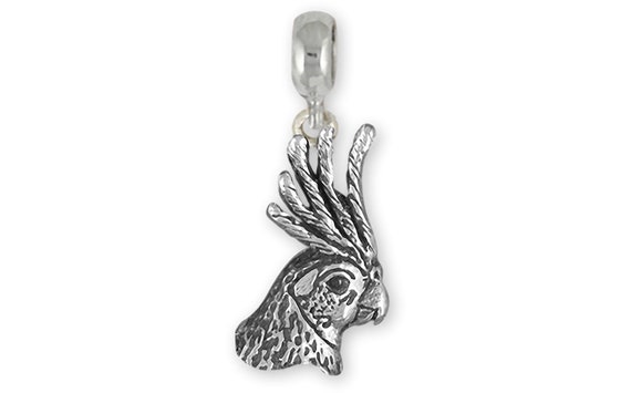 Cockatiel Charm Sterling Silver Cockatiel Charm Sterling Silver