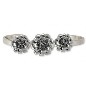 Marigold Jewelry Marigold Bracelet Jewelry Sterling Silver Handmade Flower Bracelet MRG1-3CB