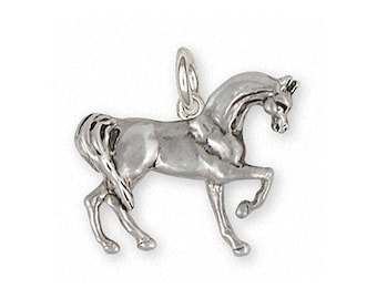 Horse Charm Jewelry Sterling Silver Handmade Horse Charm EQU12-C
