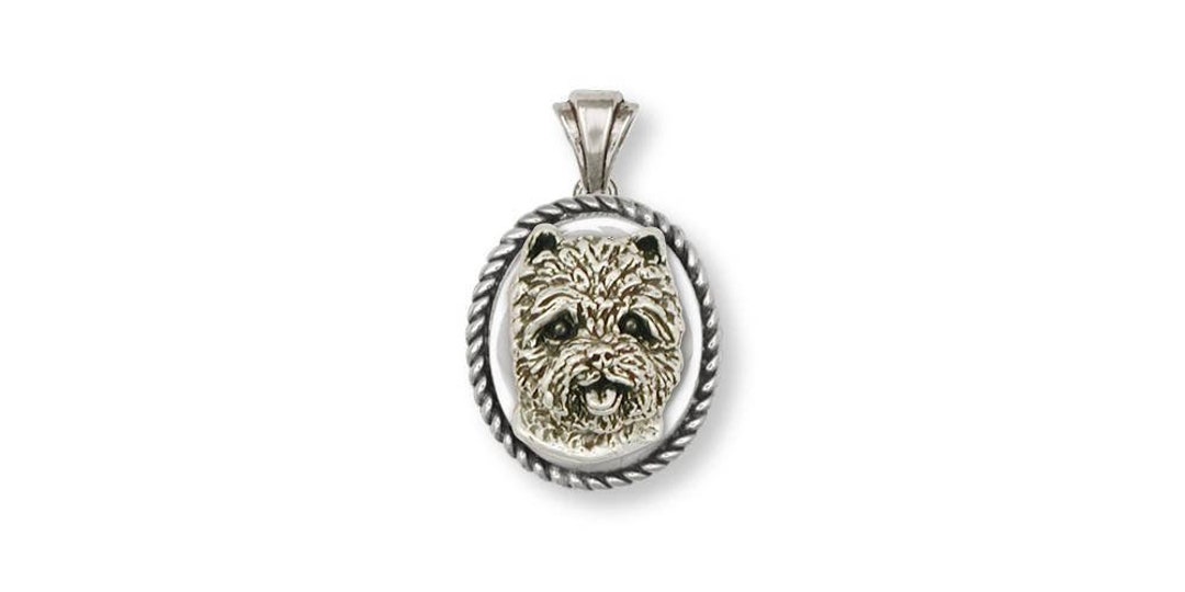 Cairn Terrier Jewelry Cairn Terrier Pendant Jewelry Sterling Etsy