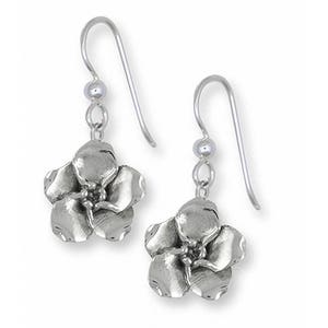 Forget Me Not Jewelry Forget Me Not Earrings Jewelry Sterling Silver Handmade Flower Earrings FMN2-FW