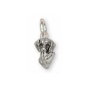 Dachshund Jewelry Dachshund Charm Jewelry Sterling Silver Handmade Dog Charm DS7H-C