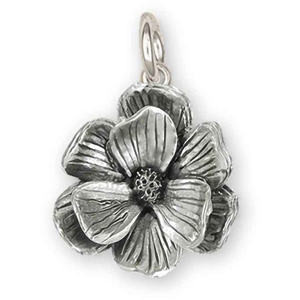Magnolia Jewelry Sterling Silver Handmade Magnolia Charm  MG7-C