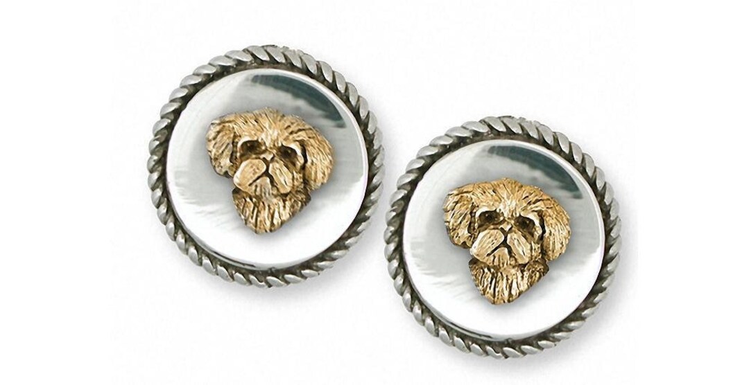Maltese Jewelry Silver and 14k Gold Handmade Maltese Cufflinks - Etsy