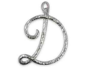 Initial Jewelry Initial Pendant Jewelry Sterling Silver Handmade Personalized Initial Pendant INIT-DP