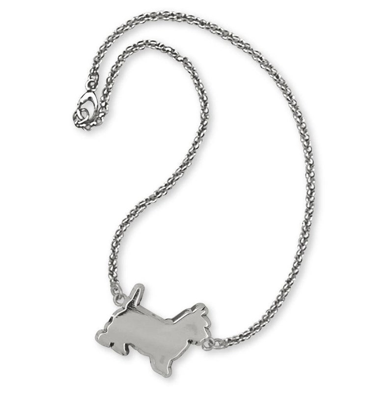 Cairn Terrier Jewelry Cairn Terrier Bracelet Jewelry Sterling Silver Handmade Dog Bracelet CNWT33-B