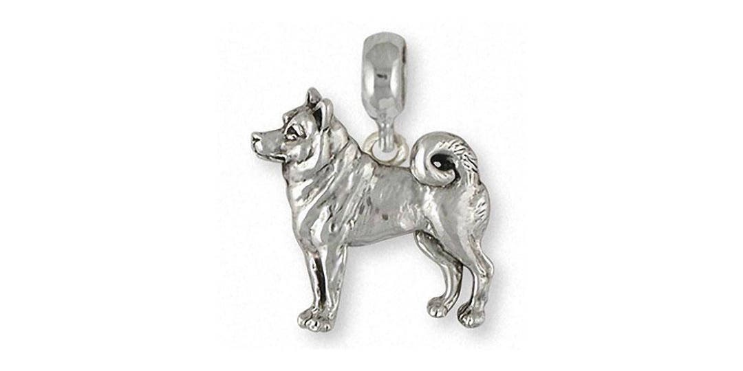 【SHOUIA/ショウイア】 SPORTS CHARM Shiba Inu Jewelry Shiba Inu Charm Slide Jewelry Sterling