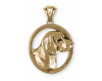 Beagle Pendant 14k Gold Vermeil Necklace Beagle Dog Jewelry BG13-PGVM
