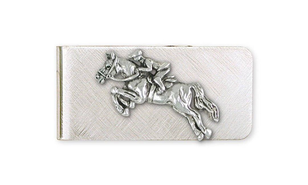 Horse Jewelry Horse Money Clip Jewelry Sterling Silver Handmade Horse