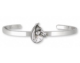 Horse Bracelet Jewelry Sterling Silver Handmade Horse Bracelet H200-CB