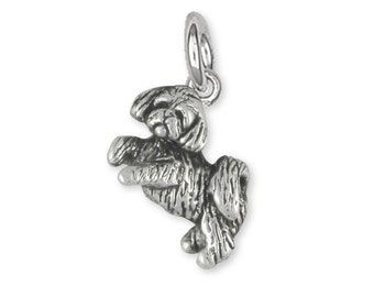 Shih Tzu Jewelry Shih Tzu Charm Handmade Sterling Silver Dog Jewelry SZ29-C