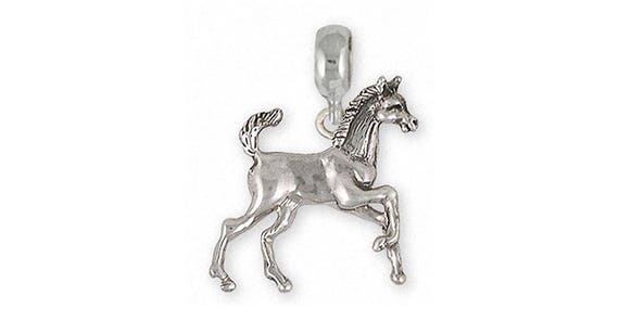 Standing Horse Charm Sterling Silver - Made in the USA Standing Horse Charm Sterling Silver - Made in the USA
