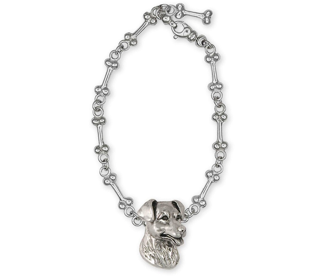 Jack Russell Jewelry Sterling Silver Handmade Jack Russell Terrier