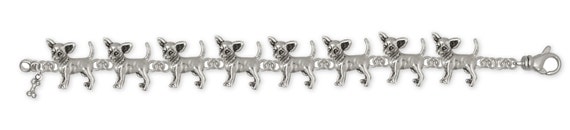 Cionondoli Perline Argento 925 Piccolo Chihuahua Adatta Bracciale - Foto 9