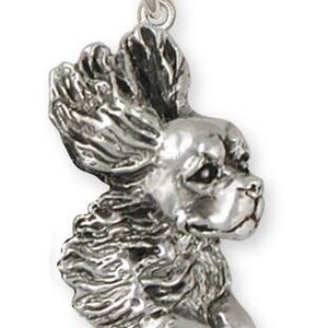 Cavalier King Charles Spaniel Charm Jewelry Handmade Sterling Silver KC15-C