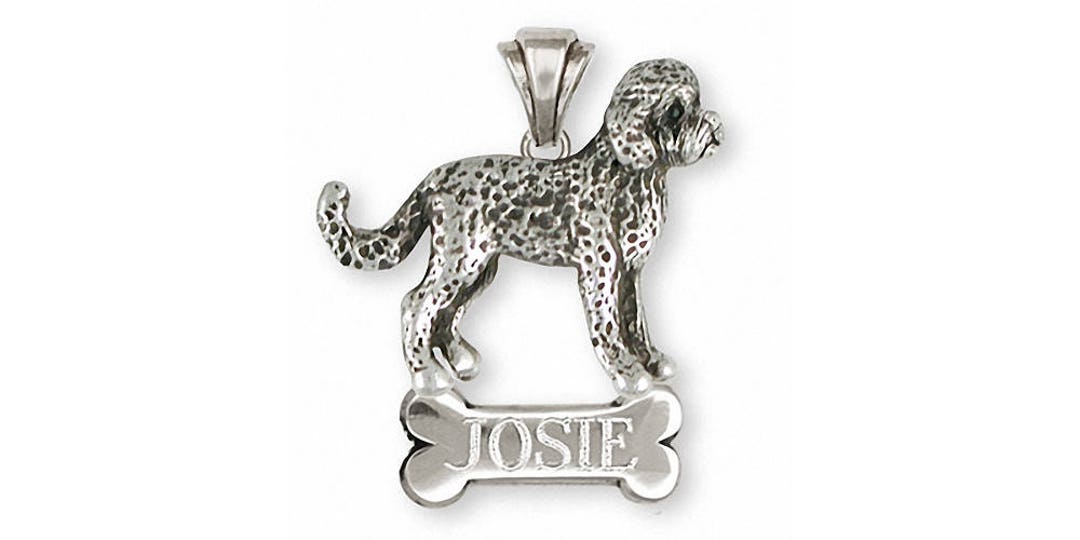 Labradoodle Jewelry Labradoodle Pendant Jewelry Sterling Silver