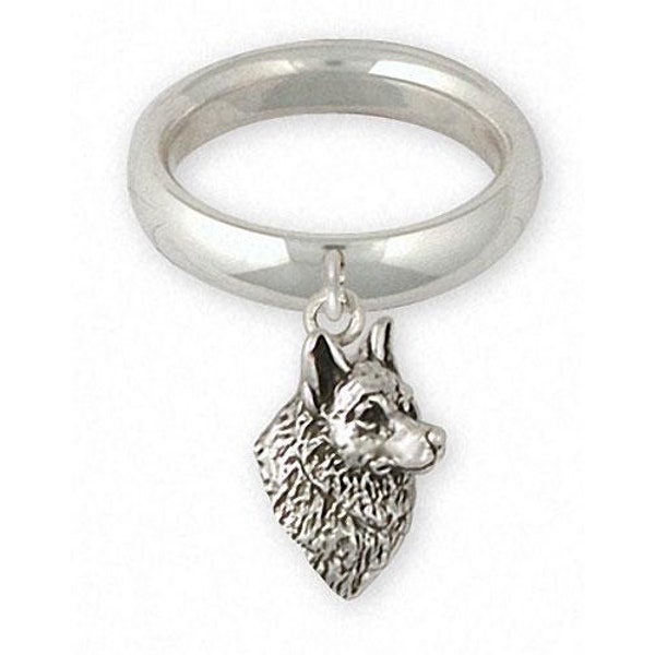 Corgi Jewelry Corgi Ring Jewelry Sterling Silver Handmade Dog Ring CG4-CR