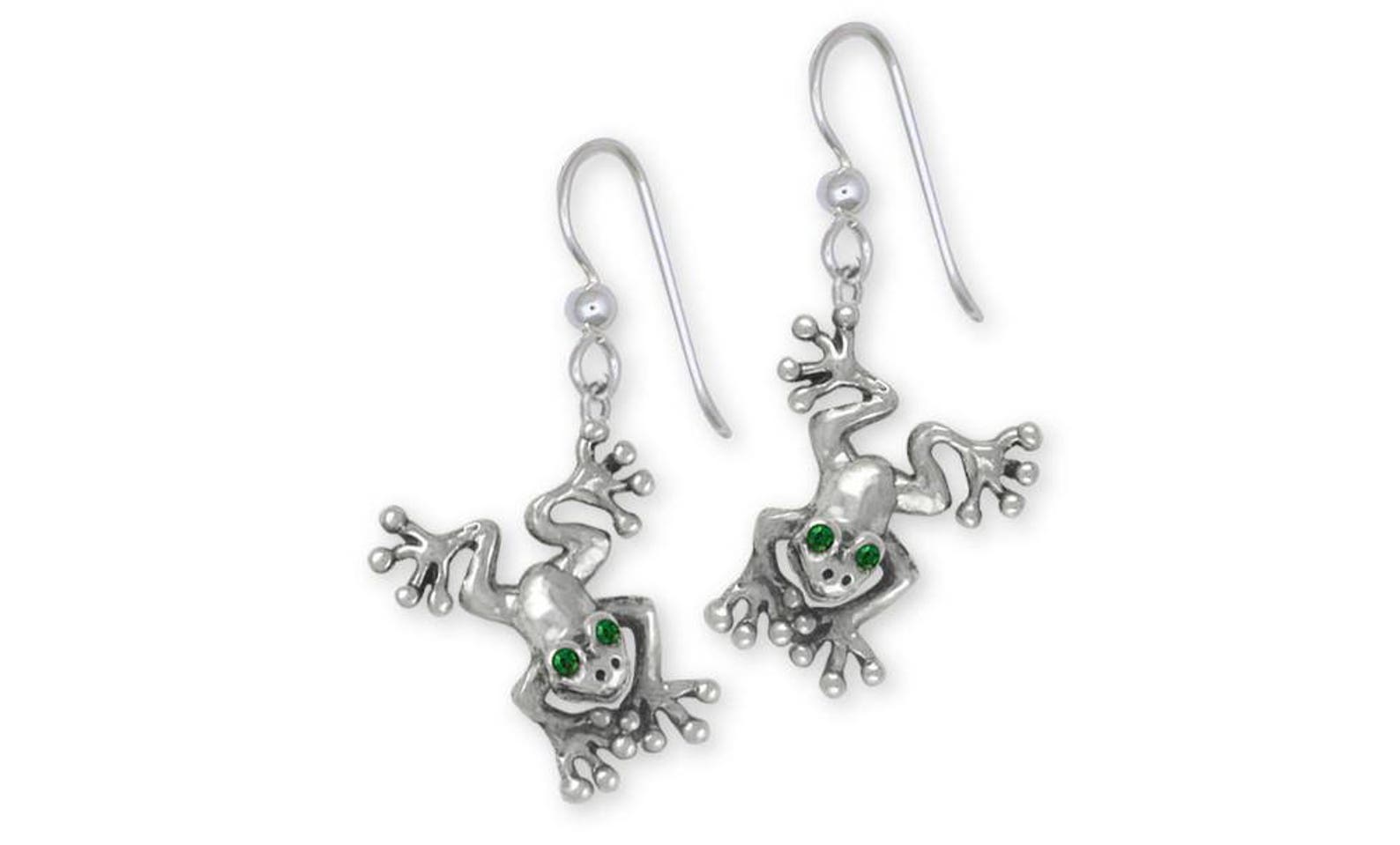 Frog Jewelry Frog Earrings Jewelry Sterling Silver Handmade Etsy