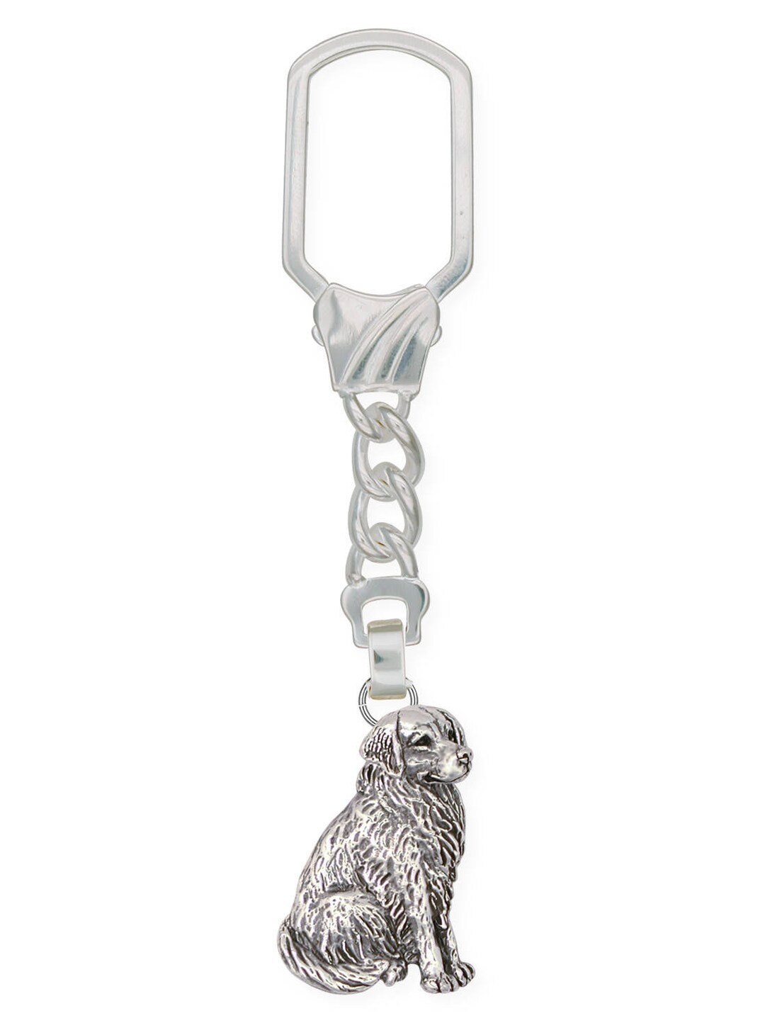 Golden Retriever Jewelry Golden Retriever Key Ring Jewelry Sterling